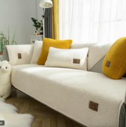 Shein Ágytakaró/kanapéhuzat/sezlong vastag puha 90 cm x 90 cm bézs (90x90cm beżowa)