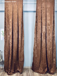 fuggonyoutlet Sötétítő, Szoft barna, 130x260 cm, 2db-os csomag