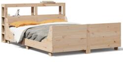 vidaXL tömör fenyőfa ágykeret ágy matrac nélkül 120 x 200 cm (3306462) (3306462)