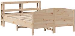 vidaXL tömör fenyőfa ágy matrac nélkül 150x200 cm (3306222) (3306222)