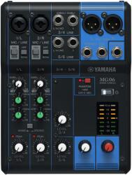 Yamaha MG06 analóg keverő hangkeverő konzol (4957812542791)