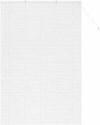 vidaXL Ablak Roló függönyökkel Egyéb Fehér 150 x 220 cm Alumínium (42006032) (42006032)