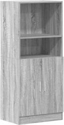 vidaXL szürke sonoma színű szerelt fa konyhaszekrény 57x41, 5x131, 5 cm (860126) (860126)