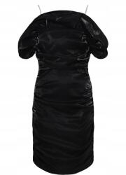 Boohoo Ruha Fekete Fodros 40 L Rzm L