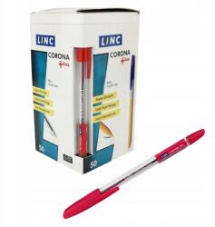 Linc corona" golyóstoll piros 50 db (220027)