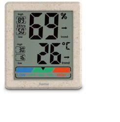 Hama 222227 Beltéri Hő- és páratartalom mérő - Bézs (222227) (222227)