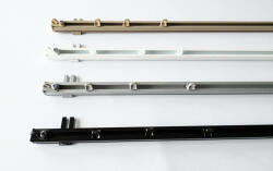  Flexi 1 soros alumínium függönysín FEHÉR színben - 200 cm