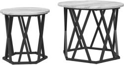 vidaXL Fésülhető Asztalok 2 db Szürke Sonoma Mérnöki Fa (868246) (868246)