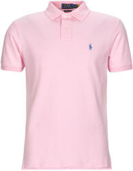 Ralph Lauren Tricou Polo mânecă scurtă Bărbați POLO COUPE DROITE EN COTON BASIC MESH Polo Ralph Lauren roz EU M