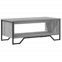 vidaXL szürke sonoma színű szerelt fa dohányzóasztal 100 x 51 x 40 cm (848482) (848482)