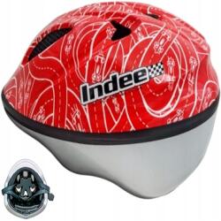 AUTHOR Gyerek bukósisak Author Indee 48-50 cm piros-ezüst (INDEE)