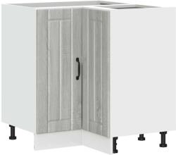 vidaXL Konyhai sarok alsó szekrény Lucca szürke sonoma szerelt fa (853753) (853753)