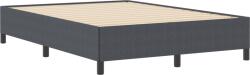 vidaXL Ágykeret Sötétszürke 160x200 cm Corduroy Szövet (42006978) (42006978)