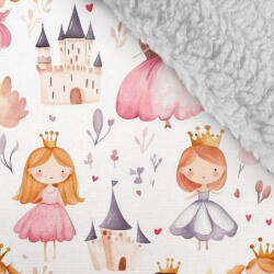 Takoy Téli softshell fehér báránybundával prémium gyerekek királysága