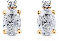 SAVICKI Cercei Savicki: aur bicolor, diamante de laborator - savicki - 3 491,00 RON