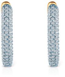 SAVICKI Cercei Savicki: aur bicolor, diamante de laborator - savicki - 9 047,00 RON