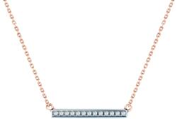 SAVICKI Colier aur 585 diamante albe 0.03 ct 42 cm