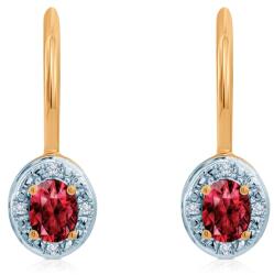 SAVICKI Cercei Savicki: aur bicolor, rubine, diamante - savicki - 3 178,00 RON
