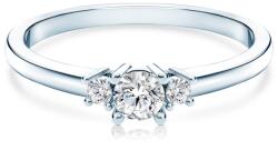 SAVICKI Inel de logodnă SAVICKI: aur alb, diamant - savicki - 3 960,00 RON