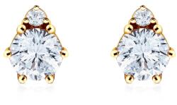 SAVICKI Cercei Savicki: aur, safir alb, diamante