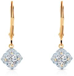 SAVICKI Cercei Savicki: aur bicolor, diamante de laborator - savicki - 3 447,00 RON
