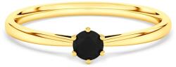 SAVICKI Inel de logodnă SAVICKI: aur, diamant negru - savicki - 5 830,00 RON