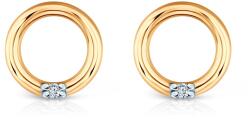 SAVICKI Cercei Savicki: aur bicolor, diamant