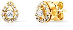 SAVICKI Cercei lacrimă Savicki: aur, diamante - savicki - 2 967,00 RON
