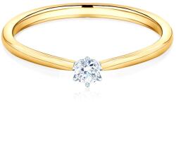 SAVICKI Inel de logodnă Savicki: aur bicolor, diamant - savicki - 5 749,00 RON
