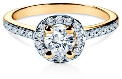 SAVICKI Inel de logodnă Savicki: aur, diamante - savicki - 13 435,00 RON