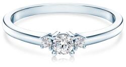 SAVICKI Inel de logodnă SAVICKI: aur alb, diamant - savicki - 3 508,00 RON