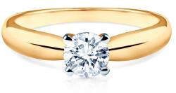 SAVICKI Inel de logodnă Savicki: aur bicolor, zirconiu - savicki - 2 992,00 RON