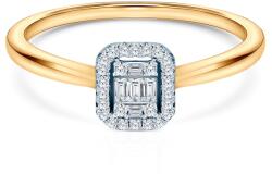 SAVICKI Inel de logodnă SAVICKI: aur, diamante - savicki - 4 923,00 RON