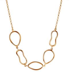 SAVICKI Colier argint placat cu aur 44 cm - savicki - 424,00 RON