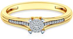 SAVICKI Inel de logodnă SAVICKI: aur bicolor, diamante - savicki - 5 010,00 RON