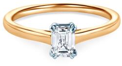 SAVICKI Inel de logodnă SAVICKI: aur bicolor, diamant de laborator - savicki - 6 365,00 RON