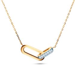 SAVICKI Colier aur 585 diamante albe 0.06 ct 42 cm - savicki - 2 799,00 RON