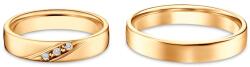 SAVICKI Verighete: aur galben, emisferice, 4 mm - savicki - 9 965,00 RON
