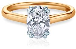 SAVICKI Inel de logodnă SAVICKI: aur bicolor, diamant de laborator - savicki - 8 923,00 RON