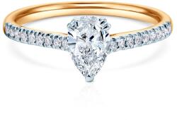 SAVICKI Inel de logodnă SAVICKI: aur bicolor, diamant de laborator - savicki - 6 916,00 RON