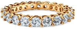 SAVICKI Inel Savicki: aur, diamante de laborator - savicki - 10 778,00 RON