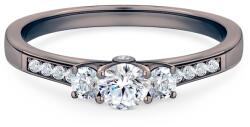 SAVICKI Inel de logodnă Dream: aur negru, diamante - savicki - 9 668,00 RON