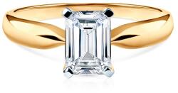 SAVICKI Inel de logodnă Savicki: aur bicolor, zirconiu - savicki - 3 280,00 RON
