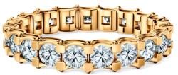 SAVICKI Inel Savicki: aur, diamante de laborator - savicki - 8 313,00 RON