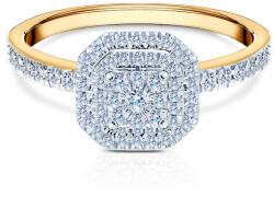 SAVICKI Inel de logodnă SAVICKI: aur, diamante - savicki - 10 608,00 RON