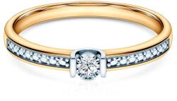 SAVICKI Inel de logodnă SAVICKI: aur, diamante - savicki - 3 863,00 RON