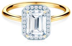 SAVICKI Inel de logodnă SAVICKI: aur bicolor, topaz - savicki - 5 000,00 RON