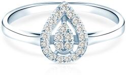 SAVICKI Inel de logodnă SAVICKI: aur alb, diamant - savicki - 5 063,00 RON