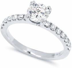 White & Black 1, 33 karátos gyémánt eljegyzési gyűrű - IGI (AU13939)