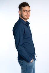 Thomas Jeans férfi ing kék aprómintás